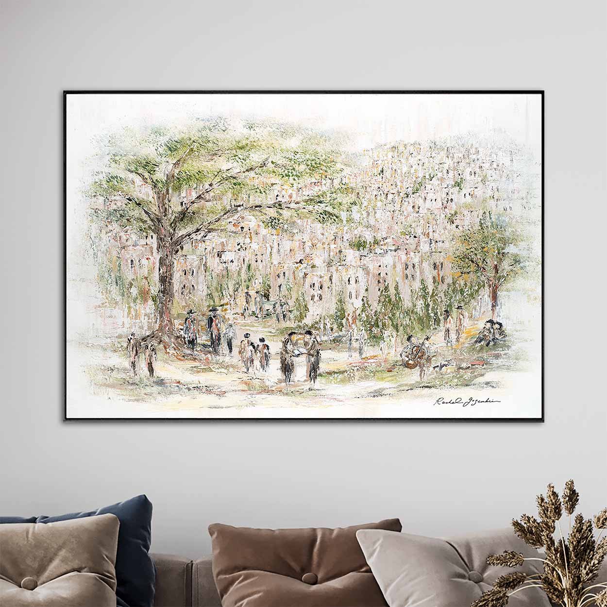 Beneath the Jerusalem Trees